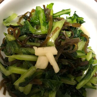 まびき菜の漬物